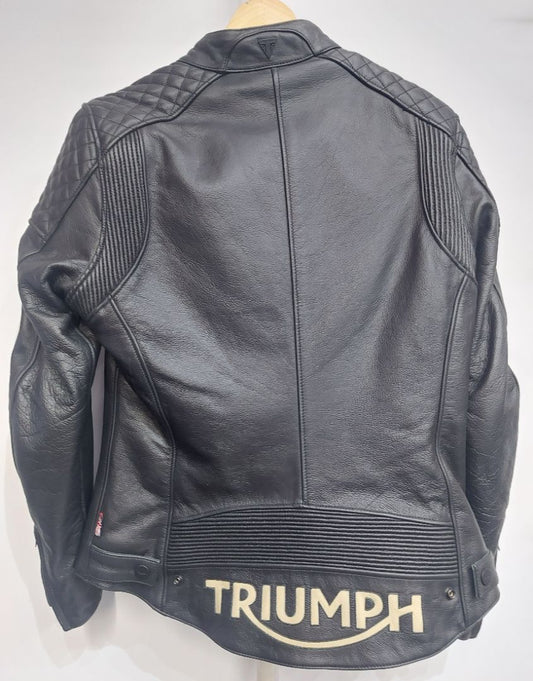 TRIUMPH Braddan Leather JACKET, LRG