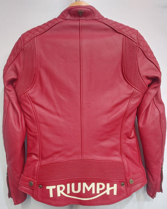 TRIUMPH Braddan Leather JACKET, SM