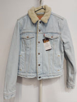 LEVI'S Trucker Sherpa Denim JACKET, XS