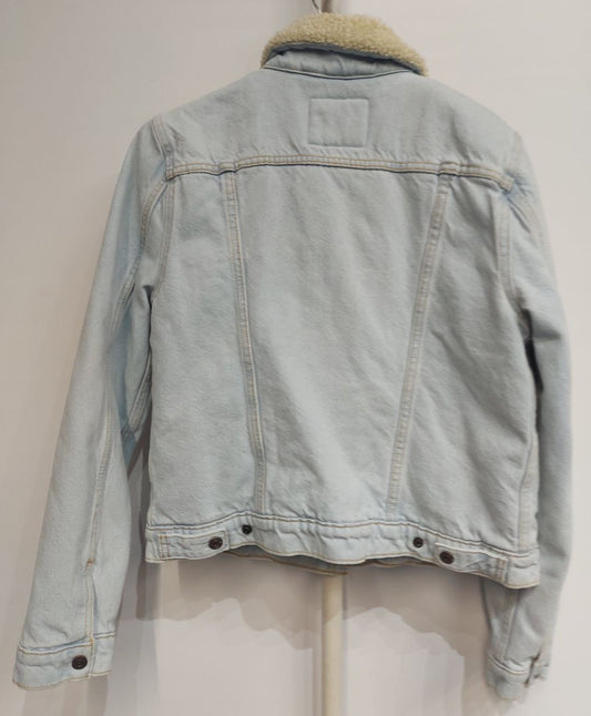 LEVI'S Trucker Sherpa Denim JACKET, XS