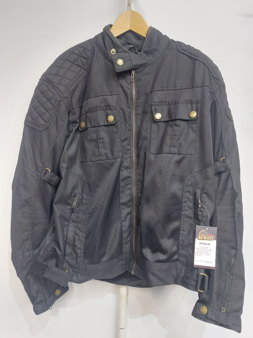 Merlin Mesh Jacket MERLIN Shenstone Mesh Textile JACKET, XL – Re-Rides Moto Gear