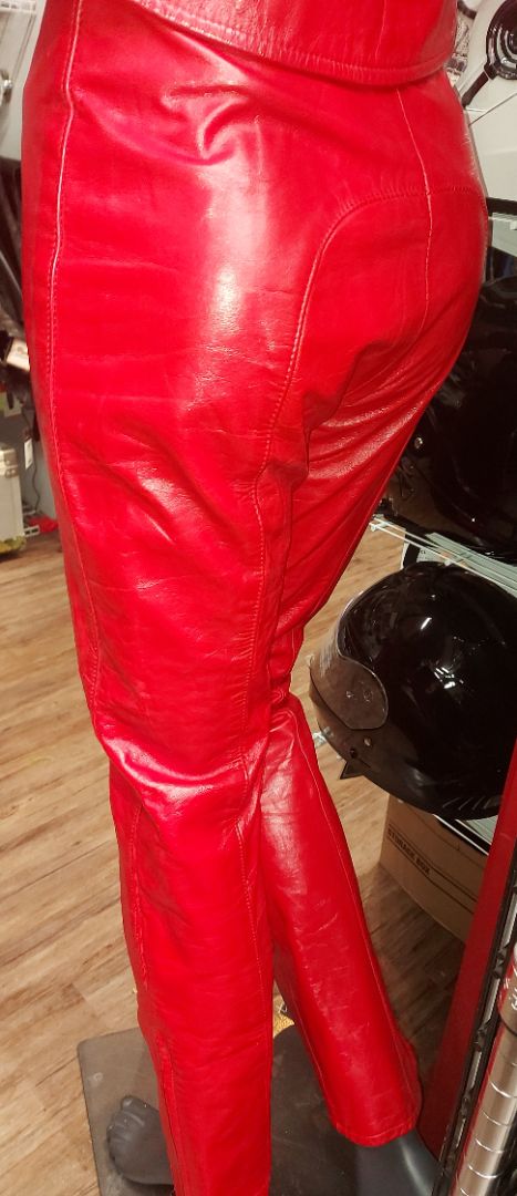 ORIGINAL LEATHER FACTORY Vintage Sport Leather PANTS, 31.5