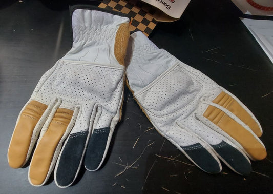 BILTWELL Borrego Perforated Leather GLOVES, XL
