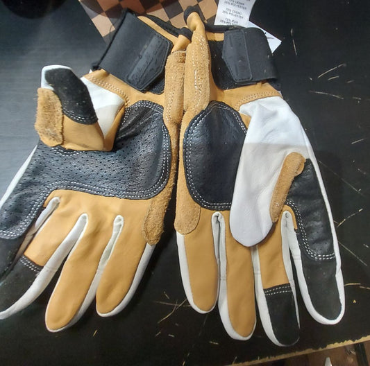 BILTWELL Borrego Leather GLOVES, LRG
