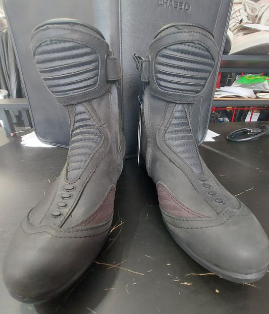 ICON Eastside 5.0 Stealth Leather FOOTWEAR, 35.5