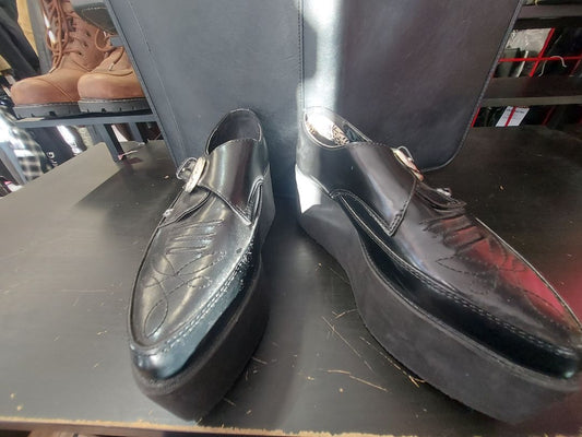 T.U.K. Platform Creepers Leather FOOTWEAR, 41