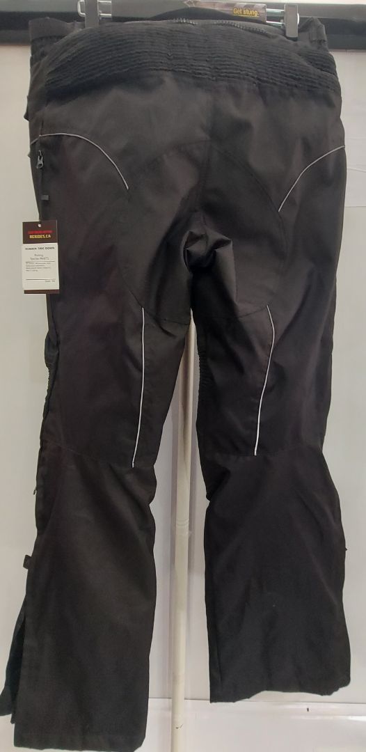 RUBBER SIDE DOWN Riding Textile PANTS, 36