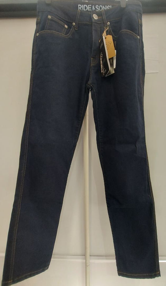 RIDE & SONS Riding Jeans Denim PANTS, 34
