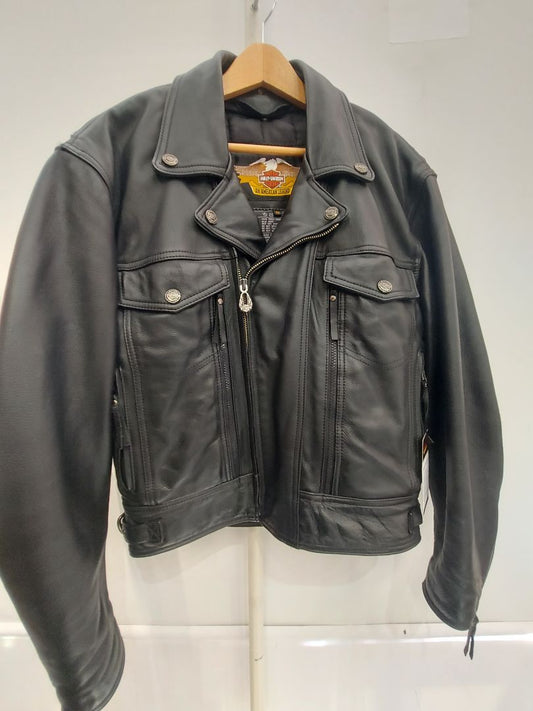 HARLEY DAVIDSON Riding Leather JACKET, SM