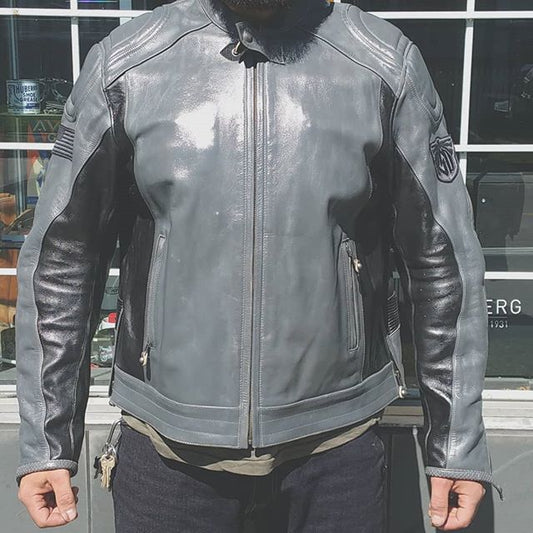 ROLAND SANDS DESIGN Mission Leather JACKET, 3XL