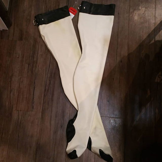 TWO-TONE STOCKINGS  FETISH, 37" X 17"