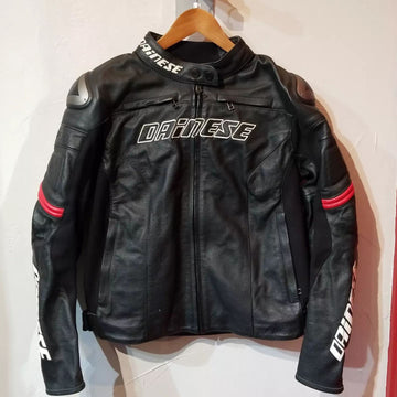 DAINESE Racer Leather JACKET, LRG w 38"