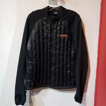 HARLEY DAVIDSON Puffer Layer Textile JACKET, LRG m 45