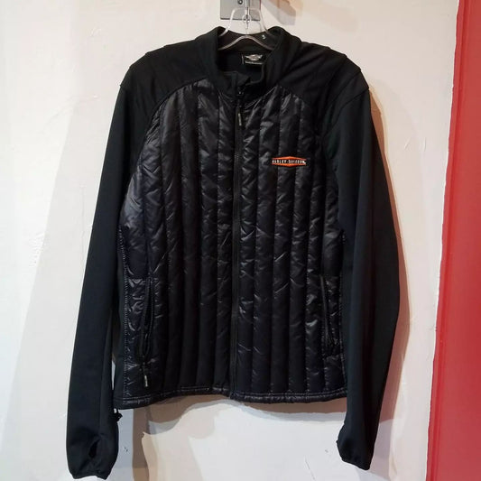 HARLEY DAVIDSON Puffer Layer Textile JACKET, LRG m 45