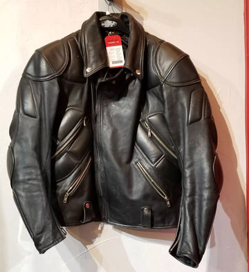 FIELDSHEER Biker Classic RACING Leather JACKET, LRG