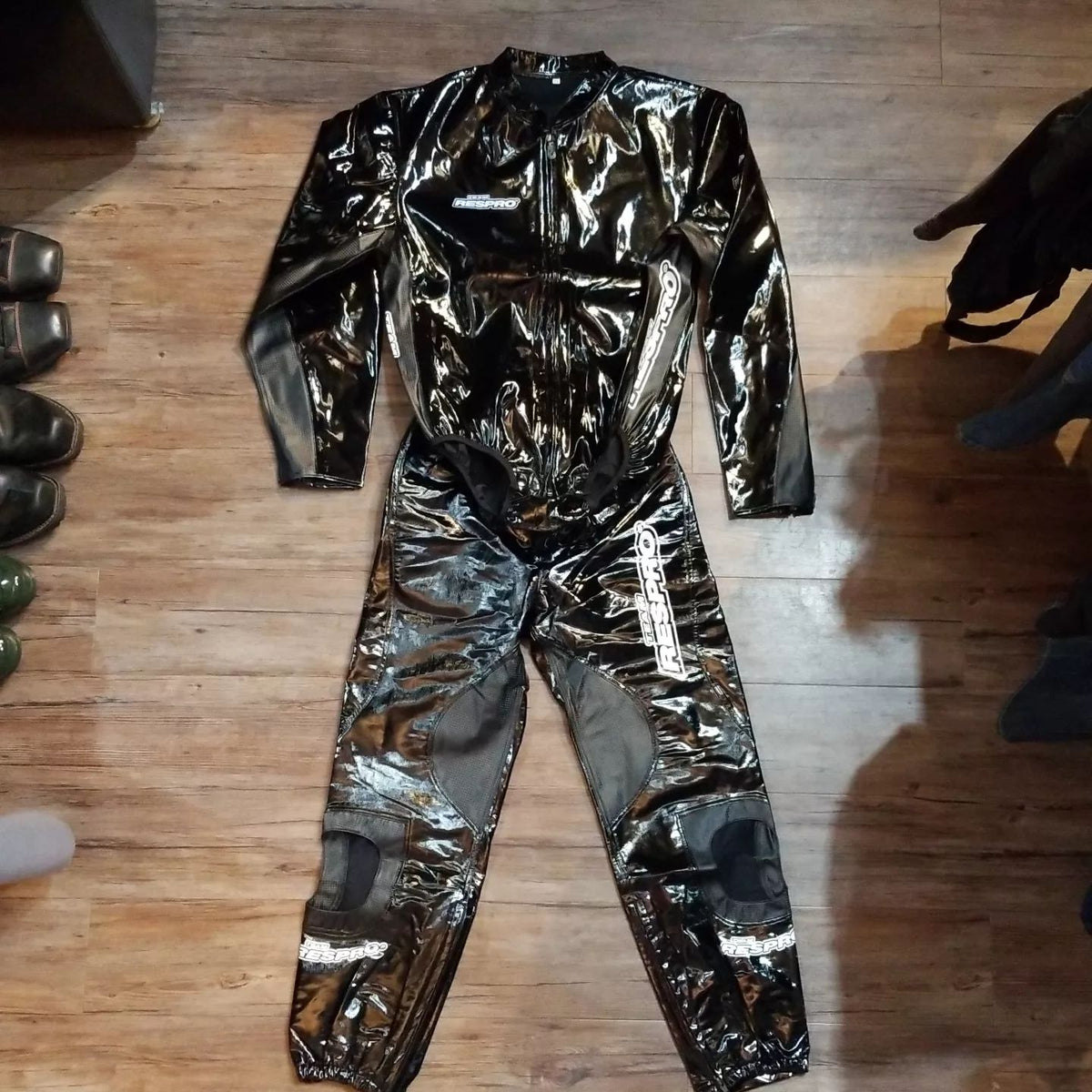 RESPRO 2pc Carbon Slick Wetsuit PVC JACKET, XL – Re-Rides Moto Gear
