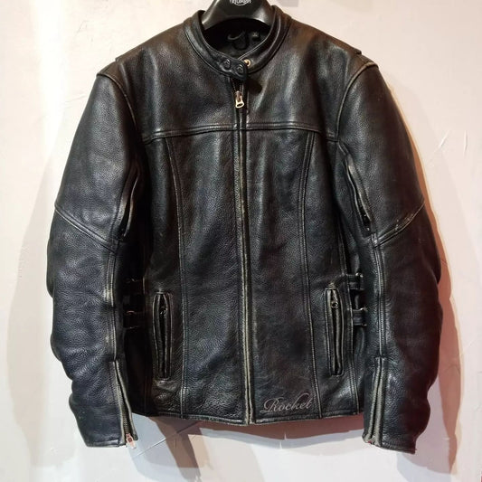 joe-rocket-touring-leather-jacket-med-w-38-f087