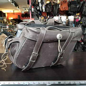 CUSTOM Throwover Saddlebags Mixed Material BAGGAGE