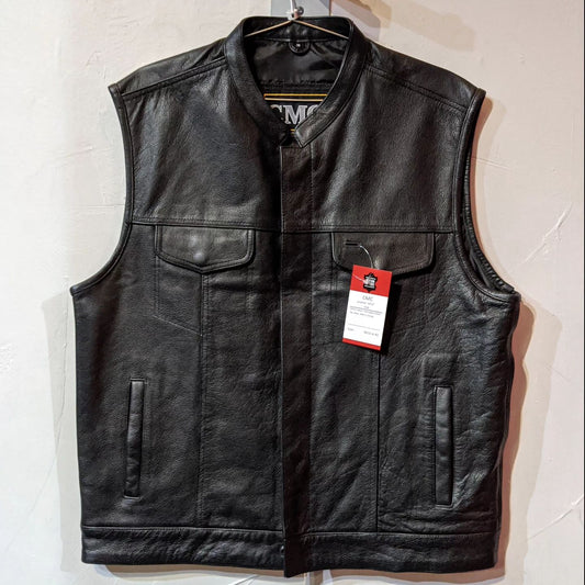 cmc-club-leather-vest-med-m-42-6643