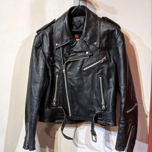 bristol-biker-classic-leather-jacket-xl-lrg-m-45-2ca1