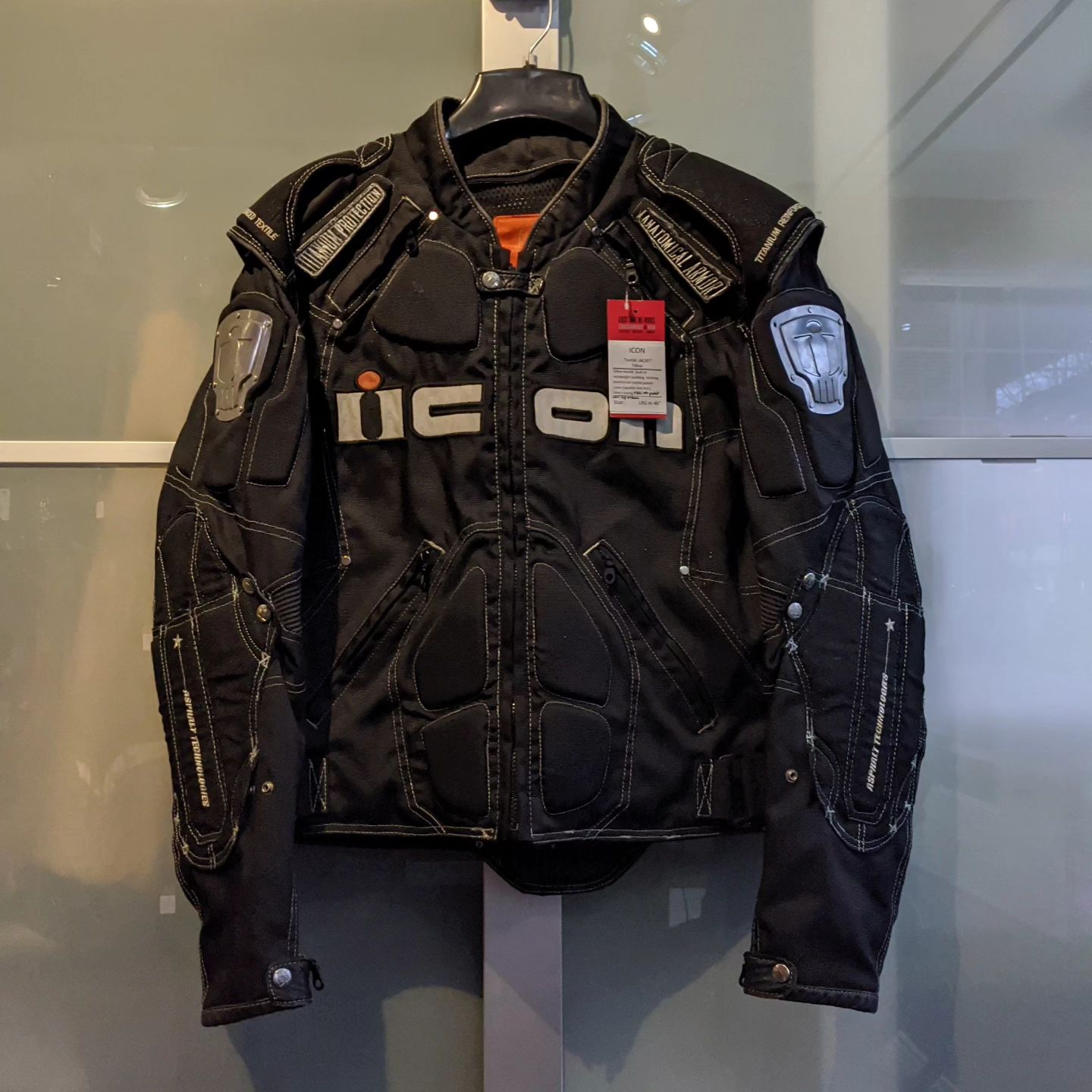 ICON TiMax Textile JACKET, LRG – Re-Rides Moto Gear