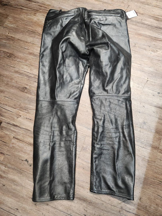ORIGINAL LEATHER FACTORY 5 Pocket Jean style Leather PANTS, 40