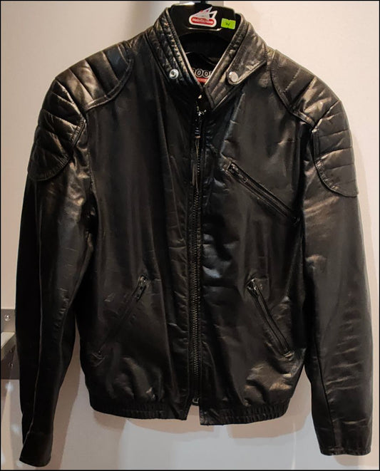 BROOKS Riding Bomber Leather JACKET, SM
