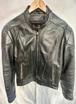 PAPA'S LEATHER Riding Leather JACKET, LRG
