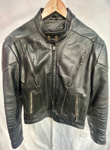 PAPA'S LEATHER Riding Leather JACKET, LRG