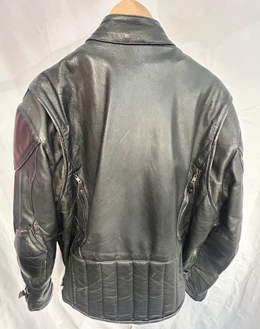 PAPA'S LEATHER Riding Leather JACKET, LRG