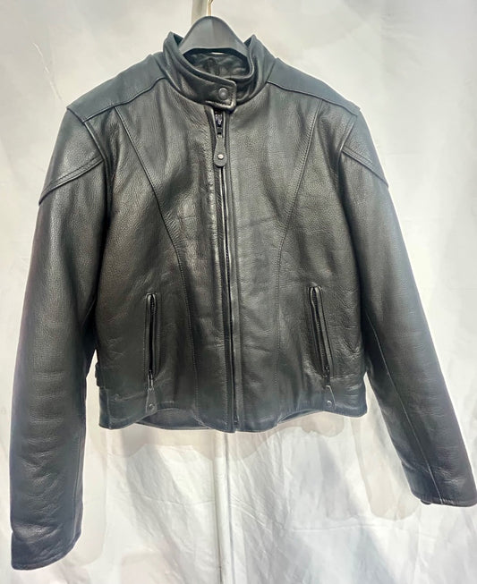 RIVER ROAD Riding Leather JACKET, MED