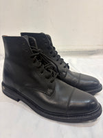 FRYE Cap Toe Service Boots Leather FOOTWEAR, 39
