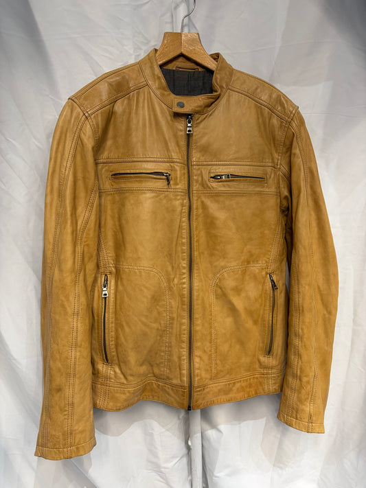 DANIER Vintage Fashion Leather JACKET, MED
