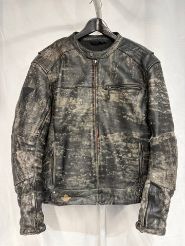 JOE ROCKET Cafe Racer Leather JACKET, MED