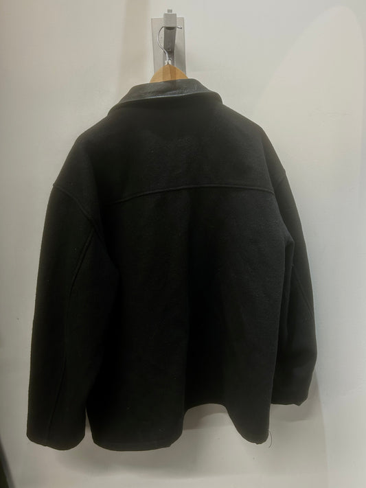 IRONHEAD ATHLETIC Vintage Bomber Fashion Mixed Material 674d5f30-ff5a-4bfe-bf66-ec3276c06a6f, XXL