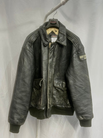 HBO Band Of Brother's Bomber Leather 674d5f30-ff5a-4bfe-bf66-ec3276c06a6f, XL