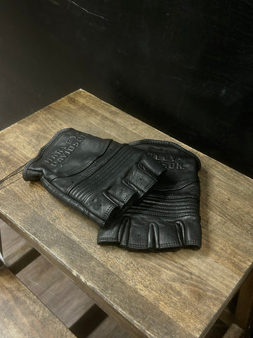 HARLEY DAVIDSON Fingerless Leather 54780540-e935-4a02-8ef8-b5dd3d53816b, MED