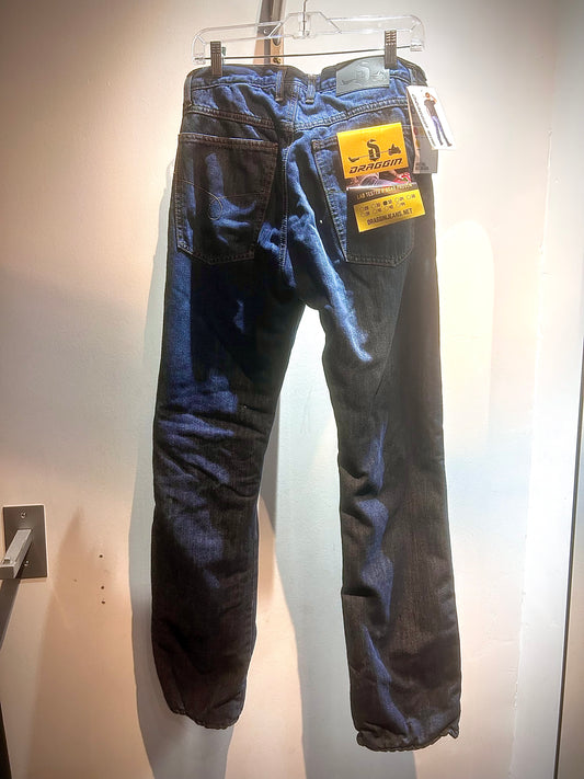 DRAGGIN' JEANS Riding Jeans Denim PANTS, 32