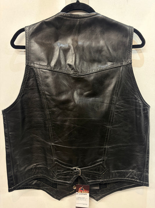 DR LEATHER  Leather VEST, LRG