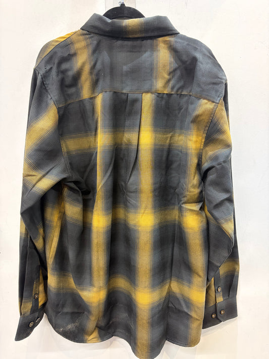 DIXXON Longsleeve Button Up Textile SHIRT, XXL