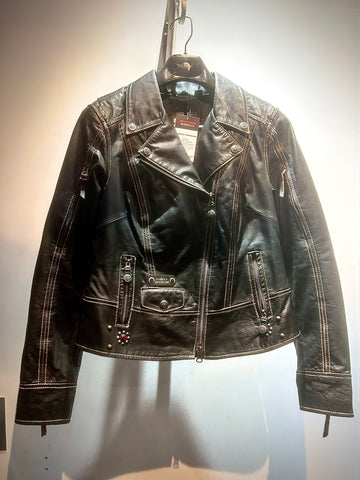 HARLEY DAVIDSON Fashion Leather JACKET, MED