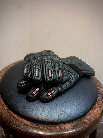 WCL Armored Riding Leather GLOVES, SM