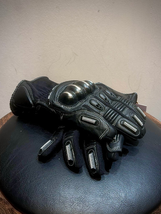 WCL Armored Riding Leather GLOVES, LRG