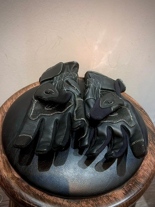 WCL Armored Riding Leather GLOVES, SM