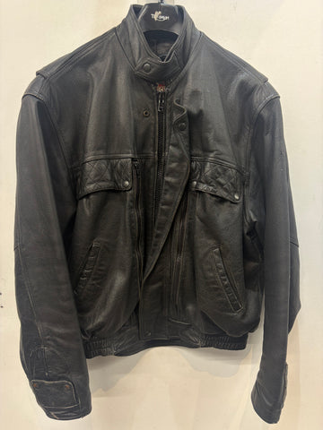 UNBRANDED Bomber Leather JACKET, LRG