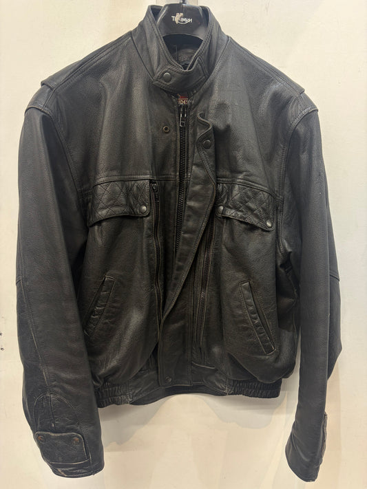 UNBRANDED Bomber Leather JACKET, LRG