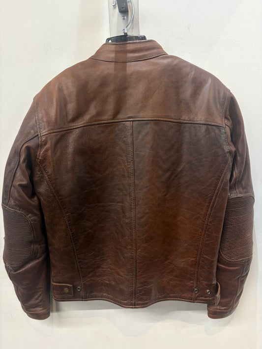 HELSTONS Cafe Racer Leather JACKET, SM
