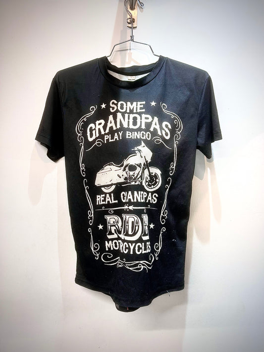 HARLEY DAVIDSON T Shirt Mesh Textile SHIRT, LRG Youth