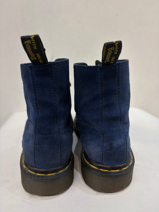 DR. MARTEN'S 6-Eyelet Suede FOOTWEAR, 37