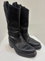 DAYTON Black Beauty Leather FOOTWEAR, 41